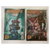 2 MARVEL COMICS GUARDIANS OF THE GALAXY #1 & 5 BOT