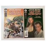 2 DARK HORSE COMICS STAR WARS QUI-GON & OBI-WAN 2/