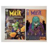 2 DARK HORSE COMICS THE MASK #2 & THE MASK VIRTUAL