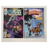 2 MARVEL COMICS BATMAN SCOOBY-DOO! MYSTERIES #1 &