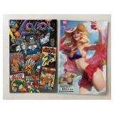 2 DC COMICS ACTION COMICS #1046 SWIMSUIT VARIANT &