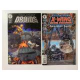 2 DARK HORSE COMICS STAR WARS DROIDS #6 & X-WING R