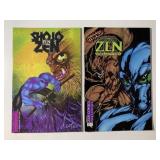 2 ZEN COMICS SHOJO ZEN #1 & MANGA ZEN #2