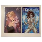 2 ASPEN COMICS FATHOM BLUE #3 & LOLA #5