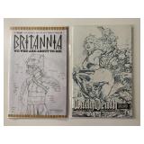 1 BOUNDLEES & 1 VALIANT COMIC LADY DEATH #0 & BRIT