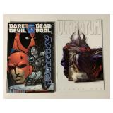 2 MARVEL COMICS DARE DEVIL /DEAD-POOL ANNUAL & ULT