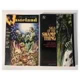 2 DC COMICS WASTELAND #1 & SAGA OF THE SWAMP THING