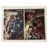 2 MARVEL COMICS SPIDER-MAN/DEADPOOL #15 & CHAMPION