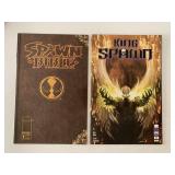 2 IMAGE COMICS KING SPAWN #17 & SPAWN BIBLE #1