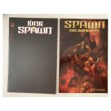 2 IMAGE COMICS SPAWN THE DARK AGES #28 & KING SPAW