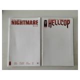 2 IMAGE COMICS NIGHTMARE BLOG #1 & HELLCOP #1