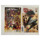 2 MARVEL COMICS THE CLONE CONSPIRACY #5 & SILK #1