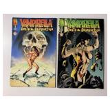 2 HARRIS COMICS VAMPIRELLA DEATH & DESTRUCTION #2