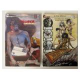 2 CALIBER COMICS CHEERLEADERS FROM HELL #1 & CALIB