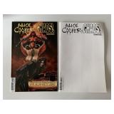 2 DYNAMITE COMICS ALICE COOPER VS. CHAOS! #1 & 5