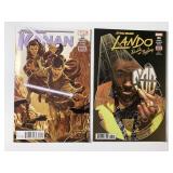 2 MARVEL COMICS STAR WARS KANAN #9 & LANDO DOUBLE