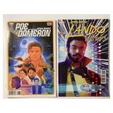 2 MARVEL COMICS STAR WARS POE DAMERON #26 & LANDO