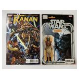 2 MARVEL COMICS STAR WARS KANAN #10 & KLAATU #55