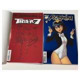 2 ANTARCTIC COMICS PENGUINA #1 & SPECTREMAN HEROES