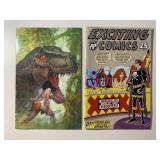 2 ANTARCTIC COMICS EXCITING COMICS #25 & JUNGLE CO