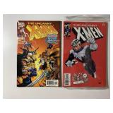 2 MARVEL COMICS THE UNCANNY X-MEN #355 & 392 SEALE