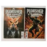 2 MARVEL COMICS PUNISHER WAR JOURNAL BROTHER 2/#1