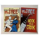 2 AARDVARK COMICS MS. TREE #18 & 19