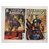 2 MARVEL COMICS CAPTAIN AMERICA 2/#1