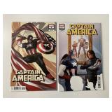 2 MARVEL COMICS CAPTAIN AMERICA 2/#1