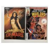 2 DYNAMITE COMICS JOHN CARTER OF MARS #5 & WARLORD