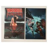 2 DYNAMITE COMICS VAMPIRELLA VS. PURGATORI #1 & 2