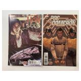 2 MARVEL COMICS STAR WARS HAN SOLO #3 & POE DAMERO
