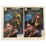 2 MARVEL COMICS TONY STARK IRON MAN 2/#1