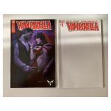 2 DYNAMITE COMICS VAMPIRELLA #1 & 25