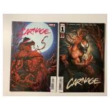 2 MARVEL COMICS CARNAGE 2/#1