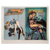 1 MAXIMUM & 1 RETRO PRESS COMIC AVENGELYNE #12 & S