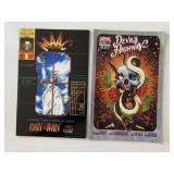 1 UPSHOT & 1 M.A.A.C VIGILANTE COMIC DEVIL