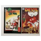 2 DARK HORSE COMICS WACKY SQUIRREL #2 & DEVIL CHEF