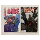2 DARK HORSE COMICS HELLBOY WINTER SPECIAL & BABE