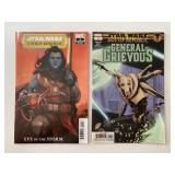 2 MARVEL COMICS STAR WARS GENERAL GRIEVOUS #1 & HI