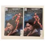2 MARVEL COMICS TONY STARK IRON MAN 2/#1