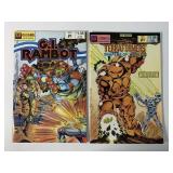 2WONDER COMICS G.I. RAMBOT #1 & TERRA FORMERS #1