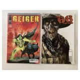 2 IMAGE COMICS 68 LAST RITES #2 & GEIGER #2