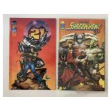 2 IMAGE COMICS SHADOWHAWK 3D #1 SEALED W/GLASSES &