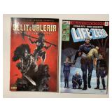 2 ABLAZE COMICS LIFE ZERO #4 & BELIT & UALERIA #3