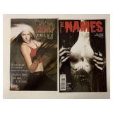 2 VERTIGO COMICS SWAMP THING PREVIEW & THE NAMES #