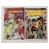 1 PIED PIPER & 1 CPM COMIC THE NEW HUMANS #1 & URO