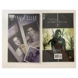 2 IDW COMICS THE X FILES ANNUAL 2015 & SINGUARITY