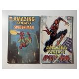 2 MARVEL COMICS AMAZING FANTASY STARRING SPIDER-MA