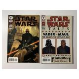 2 DARK HORSE COMICS STAR WARS TALES 2/#9 GIANT COM